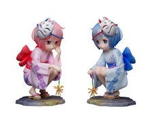 Load image into Gallery viewer, Re:Zero Starting Life in Another World F:Nex Ram & Rem (Childhood Summer Memories Ver.) 1/7 Scale Figure