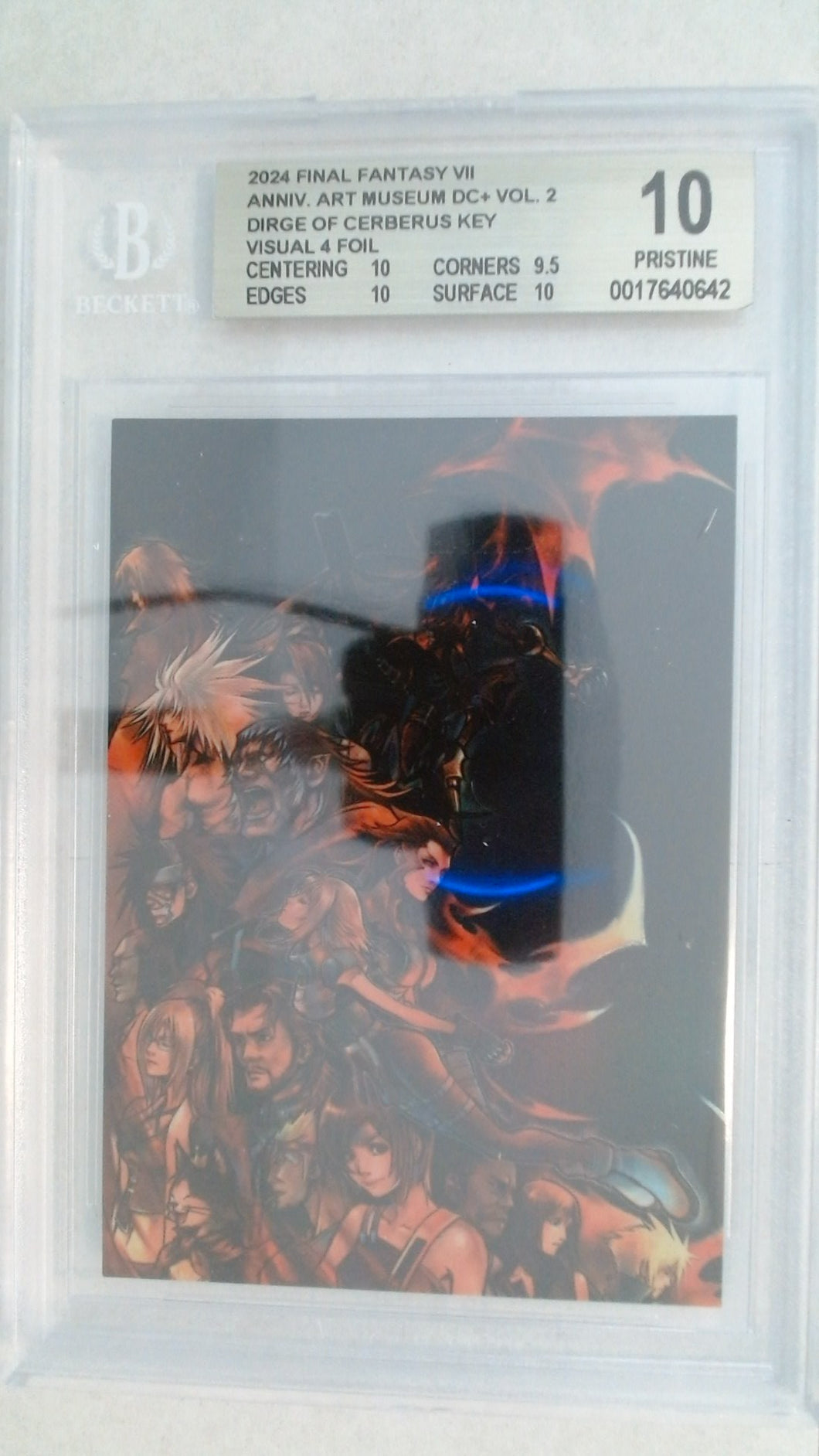 Final Fantasy Art Museum Vol.2 Dirge of Cerberus Foil BGS 10 #0017640642