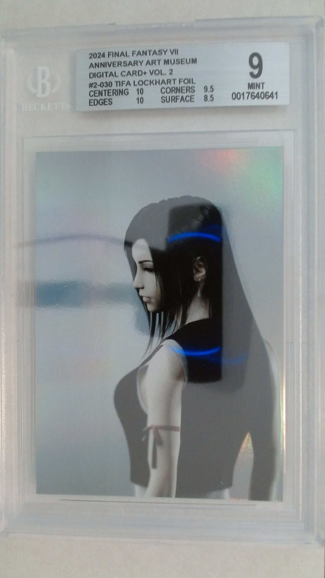 Final Fantasy Art Museum Vol.2 Tifa Lockhart Foil BGS 9 #0017640641
