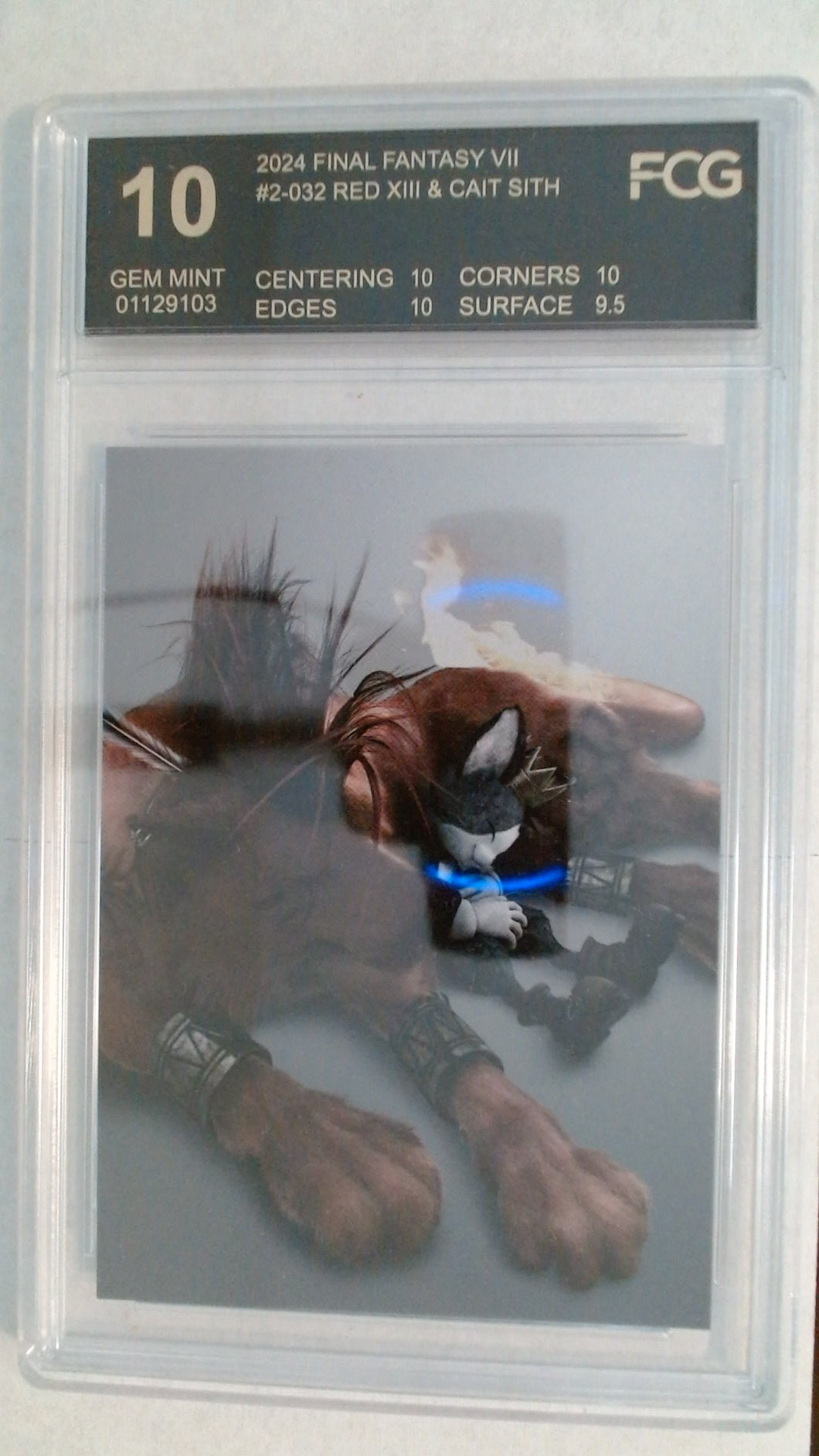 Final Fantasy Art Museum Vol.2 Red XIII & Cait Sith FCG 10 #01129103