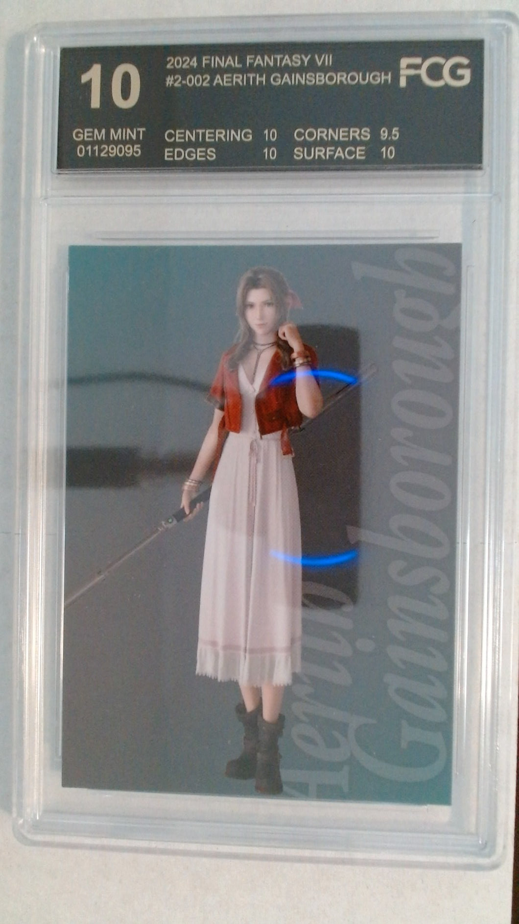 Final Fantasy Art Museum Vol.2 Aerith Gainsborough FCG 10 #01129095