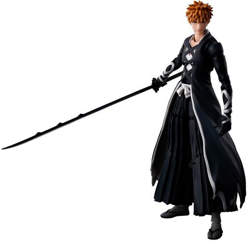 Bleach: Thousand-Year Blood War Ichigo Kurosaki Bankai tensazagetsu S.H.figuarts Action Figure