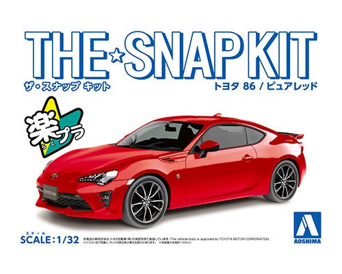 1/32 SNAP KIT #03-F Toyota 86 (Pure Red)