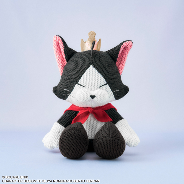 FINAL FANTASY VII REMAKE CAIT SITH KNITTED PLUSH