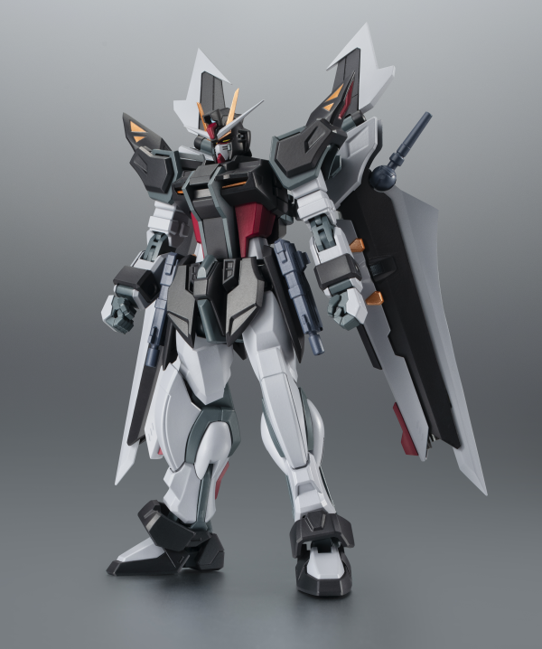 Mobile Suit Gundam Seed Side MS Gat-X105E+Aqm/E-X09S Strike Noir Gundam Version A.N.I.M.E. Robot Spirits Action Figure