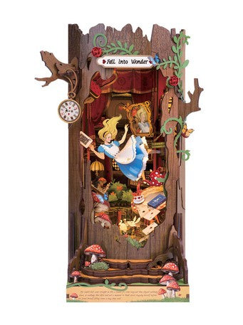 Alice Adventure's Fall into Wonder Book Nook