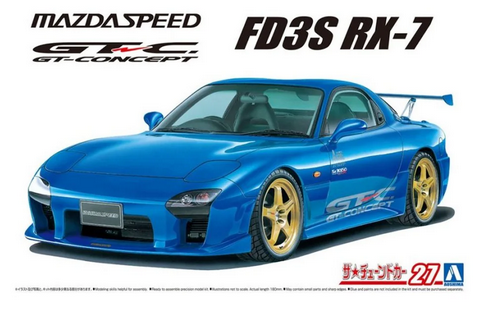 Mazda (1999) Mazdaspeed FD3S RX-7 A-SPEC GT-C 1/24 Scale