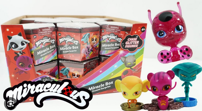 Miraculous Ladybug Miracle Box Kwami Surprise Series 2 Blind Box