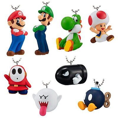 Super Mario Mascot Charm Collection