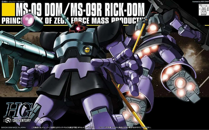 1/144 HGUC Dom/Rick-Dom