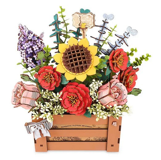 Rowood Wooden Bloom Box DIY 3D Puzzle