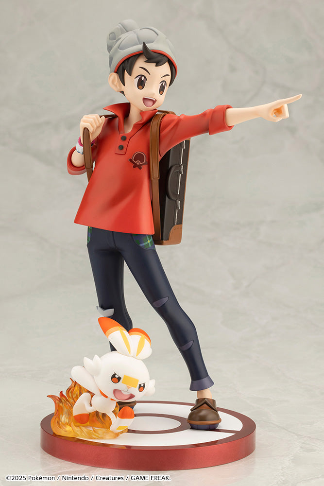 ArtFX J: Pokemon - Victor with Scorbunny Statue