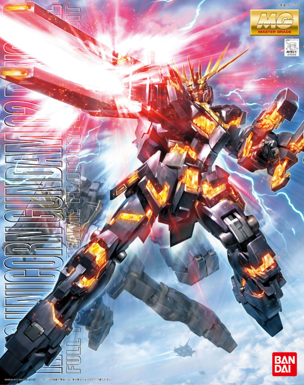 Bandai Gundam MG 1/100 RX-0 Unicorn Gundam 02 banshee
