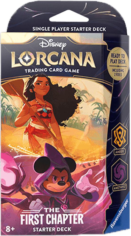 Disney Lorcana: The First Chapter TCG Starter Deck Amber & Amethyst