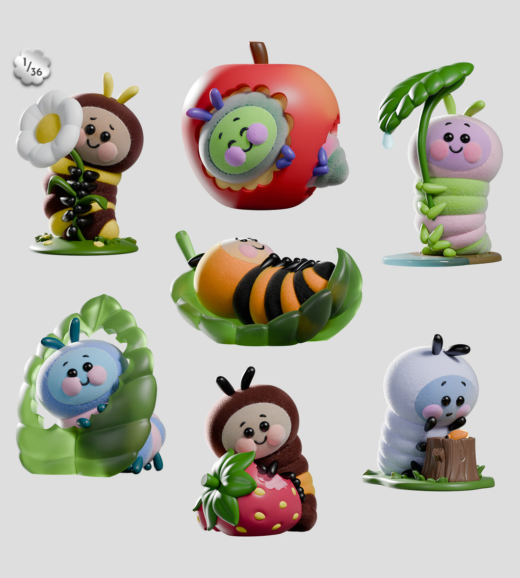 Wooly Bear and Friends Blind Box