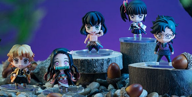 Demon Slayer: Kimetsu no Yaiba Tanjiro & Friends Mascot Box of 5 Figures