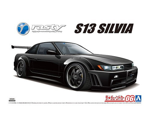 1991 Nissan Silvia Rasty PS13 1/24 Plastic Model Kit