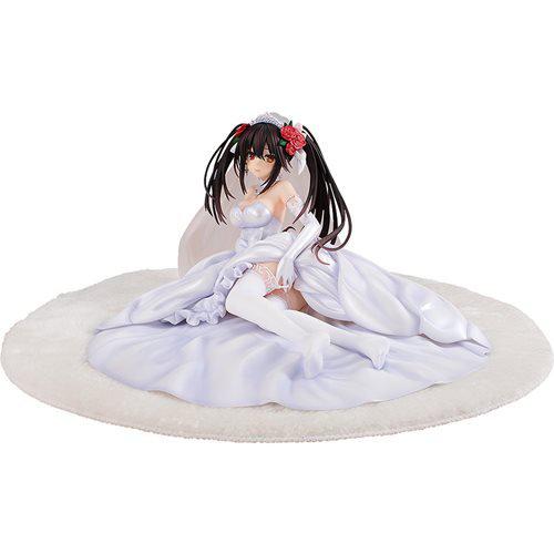 Date a Live Light Novel Edition Kurumi Tokisaki Wedding Dress Version 1:7 Scale Statue