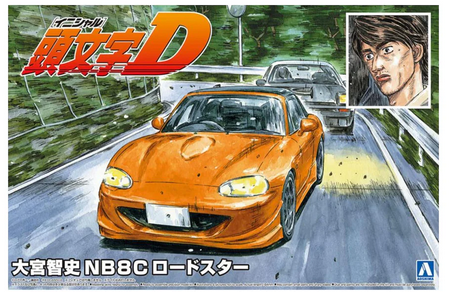 1/24 Initial D - Omiya Satoshi NB8C Roadster