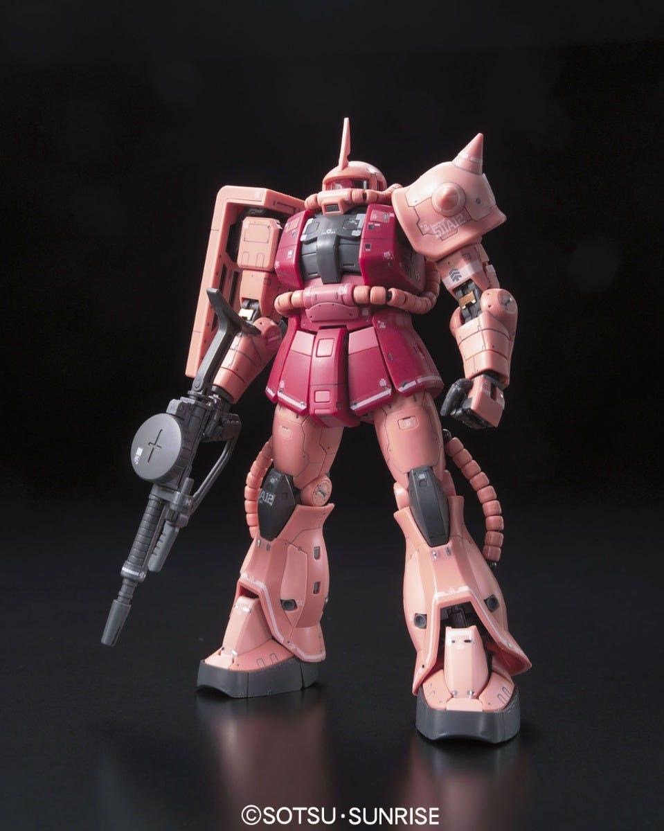 Mobile Suit Gundam 2 MS-06S Char's Zaku II RG 1:144 Scale Model Kit