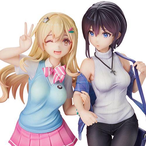 Oshirabu Waifus over Husbandos Ren Furutachi and Akuru Hayahoshi 1:7 Scale Figure Set of 2 w/gift