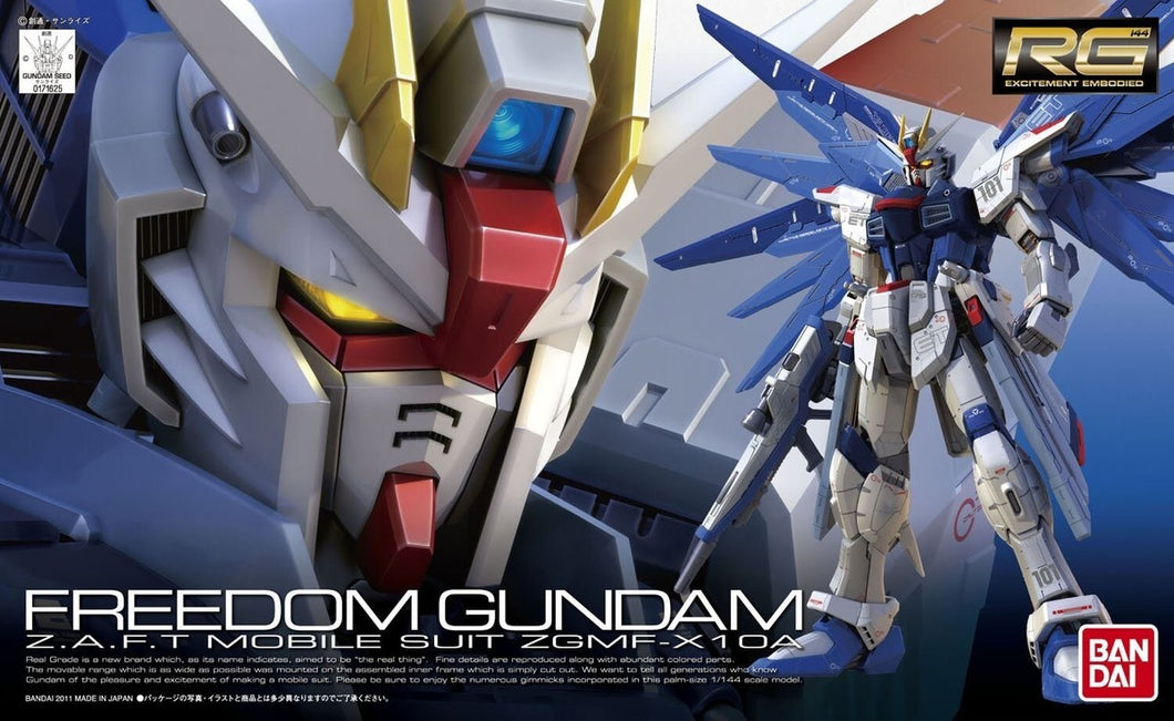 Mobile Suit Gundam Seed: Freedom Gundam Real Grade 1:144