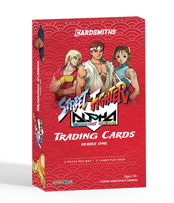 Cardsmiths Street Fighter Alpha Trading Cards