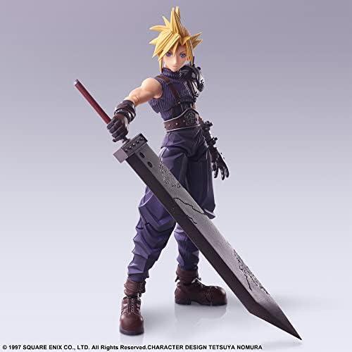 Final Fantasy VII Bling Arts Cloud Strife PVC Pre-Painted Action Figure