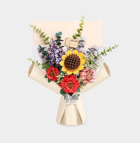 Wooden Flower Bouquet
