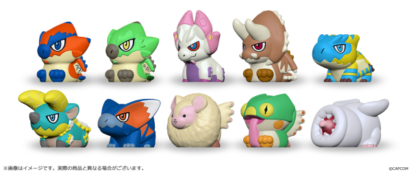 CAPCOM Capcom Figure Builder Finger Puppet Monster Hunter Vol. 1