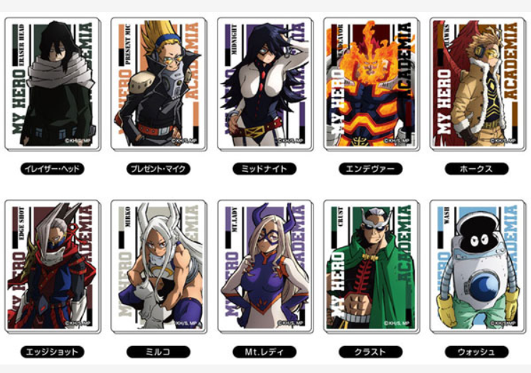 My Hero Academia Acrylic Magnet