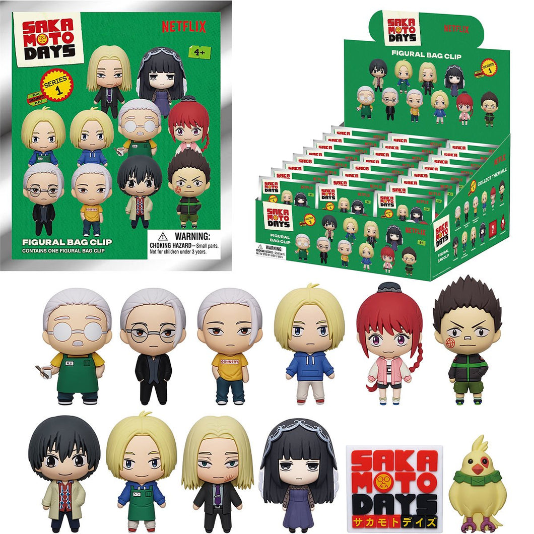 Sakamoto Days Figural Bag Clip