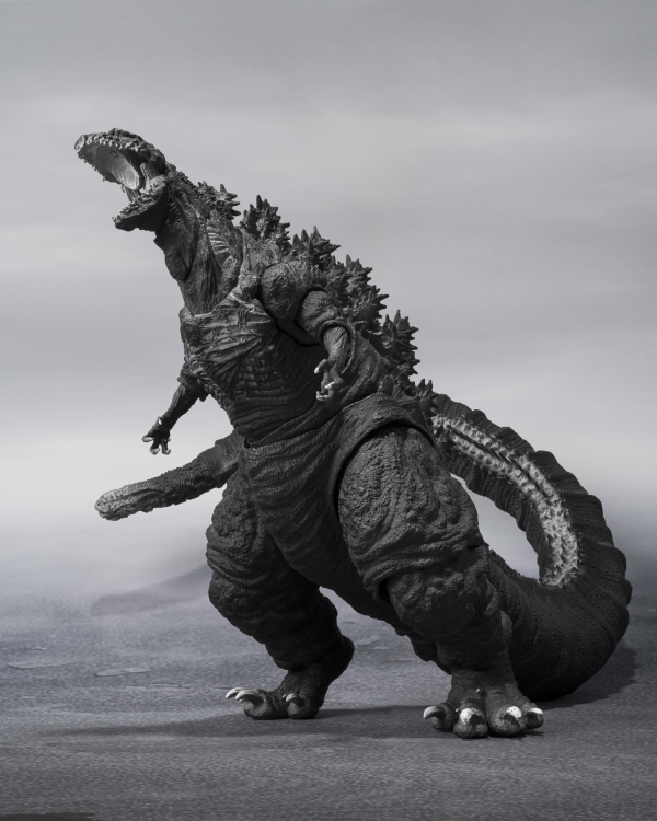 Godzilla 2016 Shin Godzilla The Fourth ORTHOchromatic Version S.H.MonsterArts Action Figure