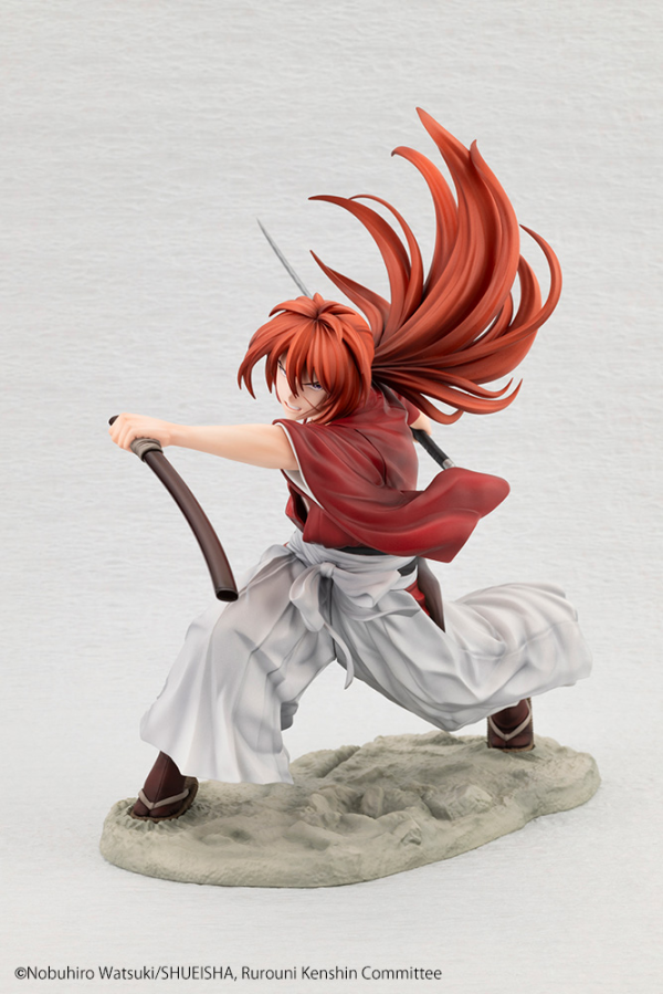 Rurouni Kenshin: Meiji Swordsman Romantic Story ArtFX J Kenshin Himura 1/8 Scale Figure