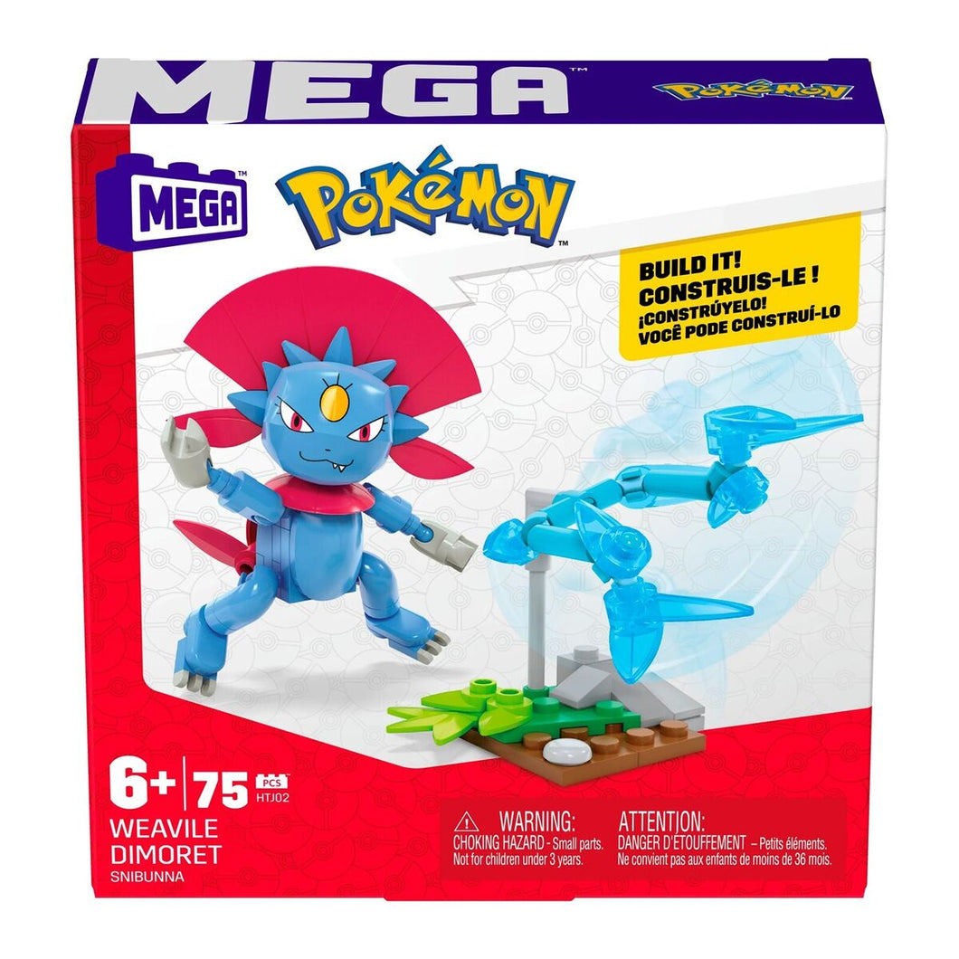 Pokemon Weavile Set mega blocks